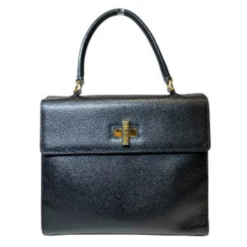 Celine handbag Leather Black